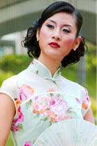 Cup-sleeve Mandarin Blouse (CM)