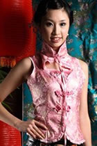 Sleeveless Mandarin Blouse (CM)