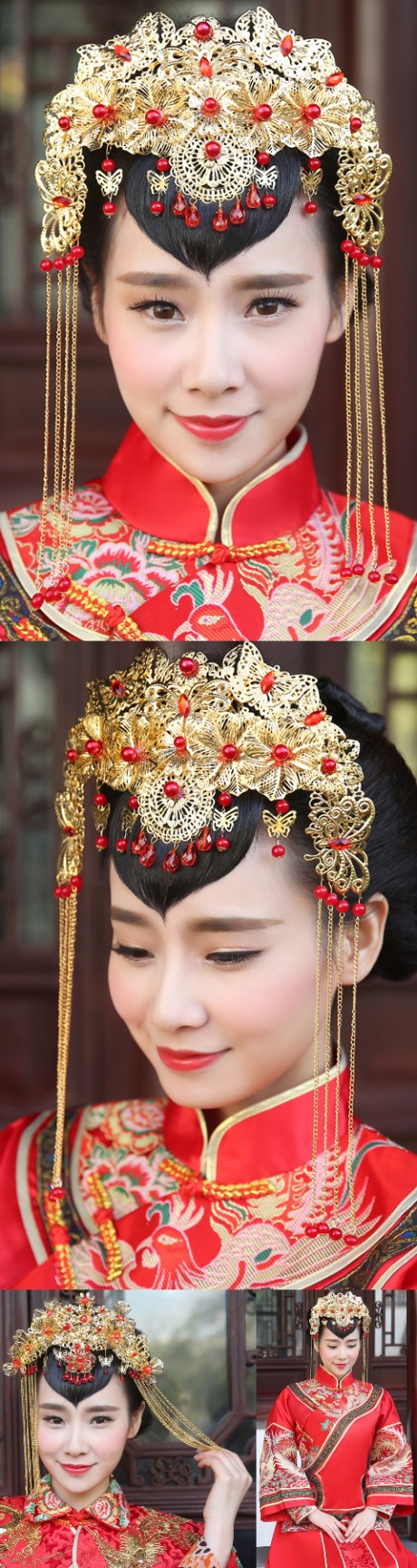 Luxurious Flower Headgear