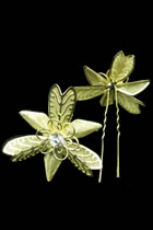 Little Golden Floral Headgears (2 pcs)