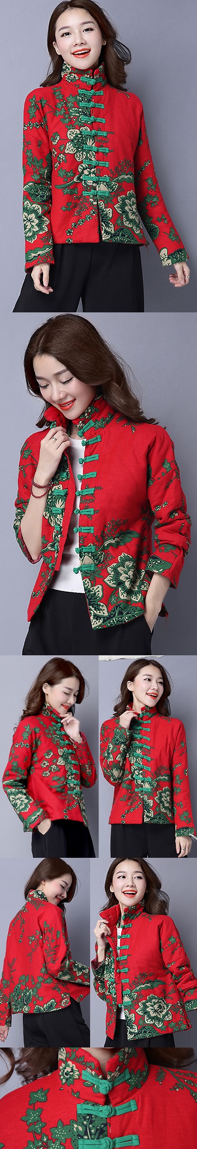 Trendy Ethnic Cotton Linen Jacket (RM)