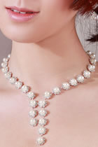 Bridal Necklace and Earrings Set