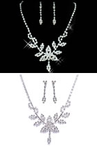 Bridal Necklace and Earrings Set