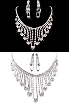 Bridal Necklace and Earrings Set