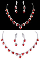 Bridal Necklace and Earrings Set