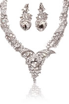 Bridal Necklace and Earrings Set