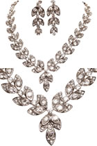 Bridal Necklace and Earrings Set