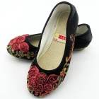 Mid Heel Chinese Ethnic Shoes