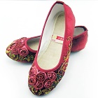 Mid Heel Chinese Ethnic Shoes