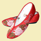 Mudan Peony Gege Embroidery Shoes (Multicolor)