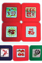 Chinese Ethnic Coaster (4 pcs)