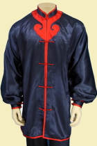 Mandarin Collar Spade Applique Kung Fu Jacket/Shirt (CM)