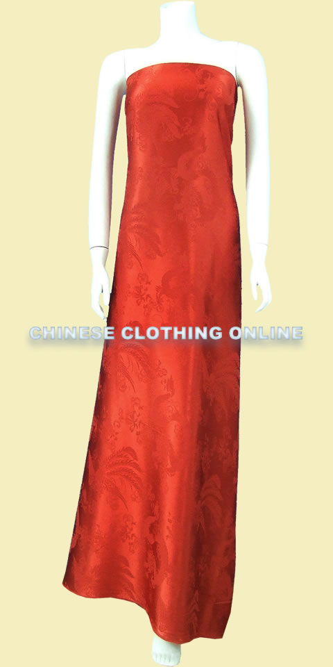Fabric - Dragon and Phoenix Jacquard