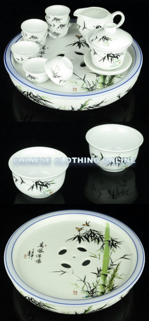 Fine Porcelain Gongfu Tea Set