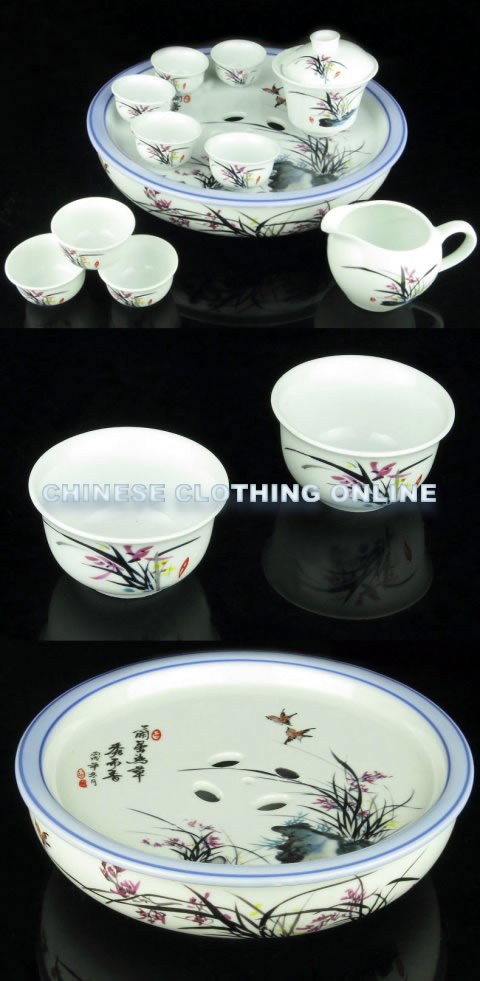 Fine Porcelain Gongfu Tea Set