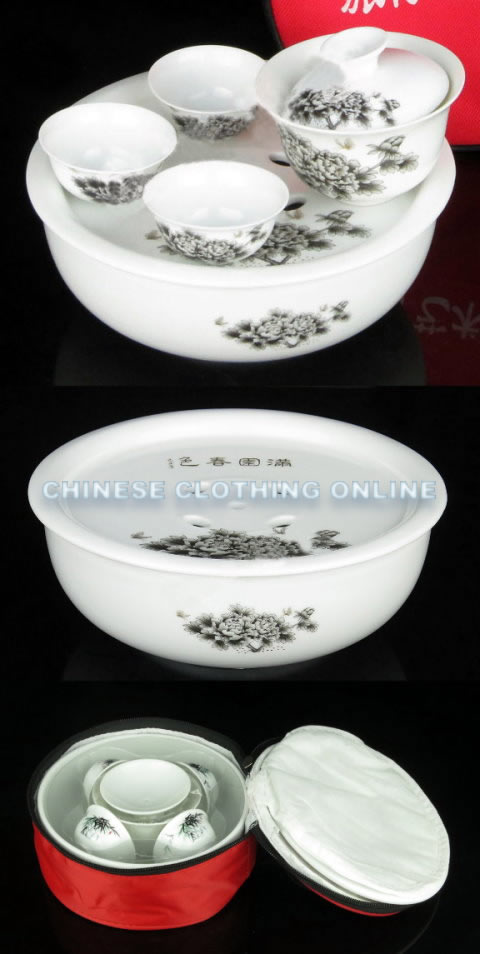 Fine Porcelain Gongfu Tea Set