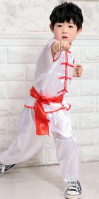 Kid's Short-sleeve Kung Fu Vest Suit (RM)