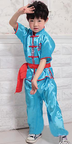 Kid's Short-sleeve Kung Fu Vest Suit (RM)