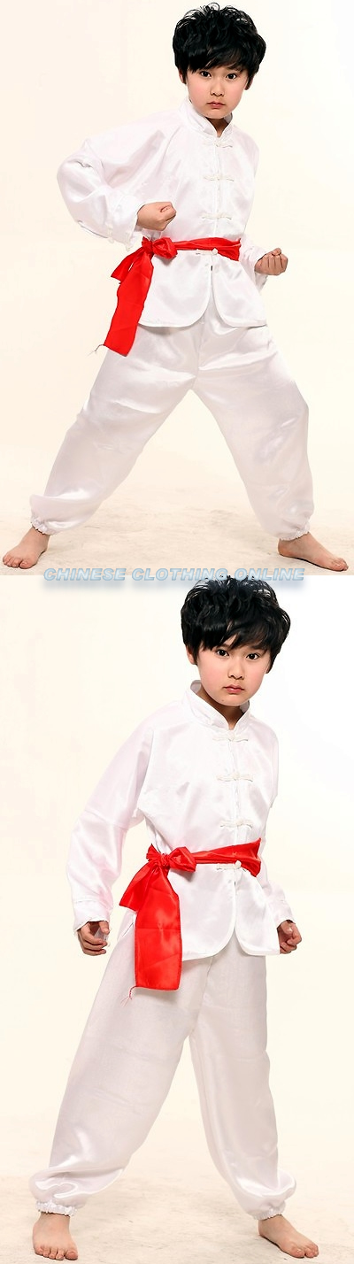 Kid's Kung Fu Uniform with Sash (RM)