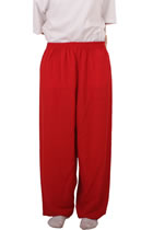 Professional Taichi Kungfu Pants - Cotton/Silk - Red (RM)
