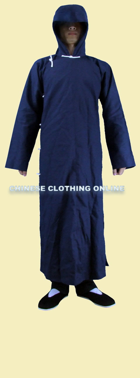 唐裝兜帽長衫（定做）