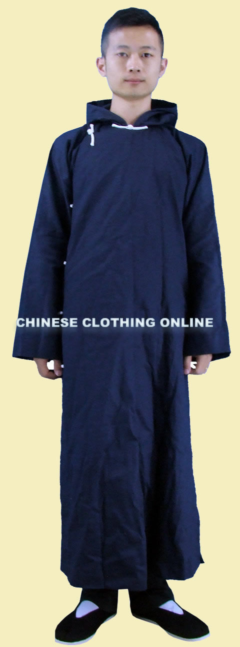 唐裝兜帽長衫（定做）