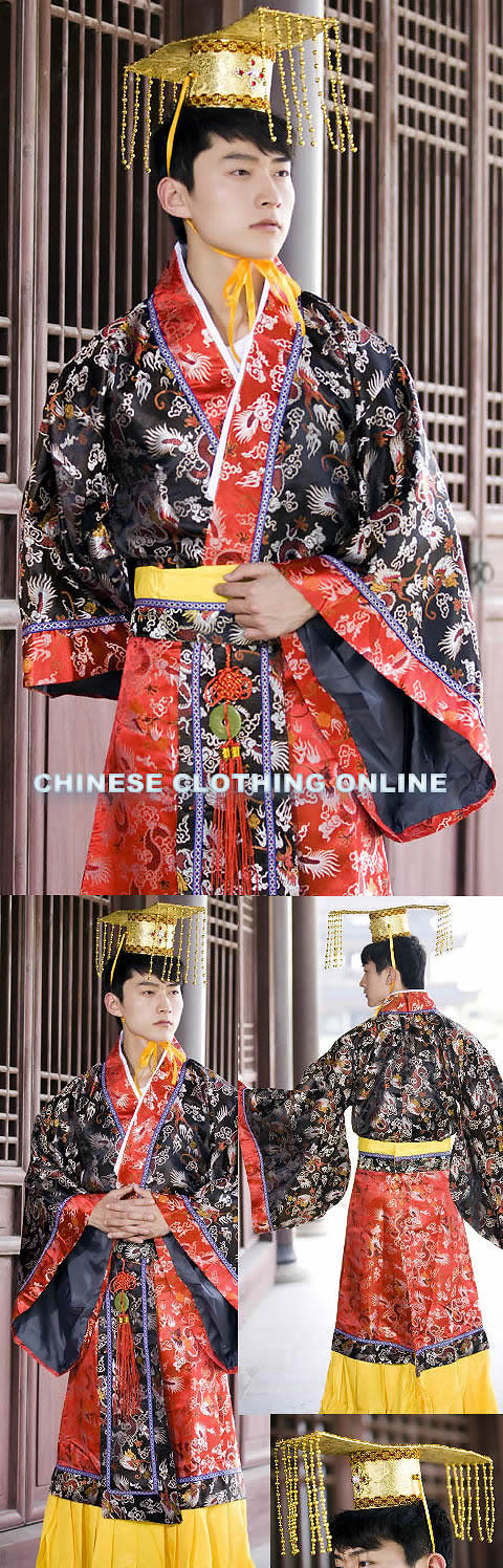 Han Emperor Dress w/ Crown (RM)