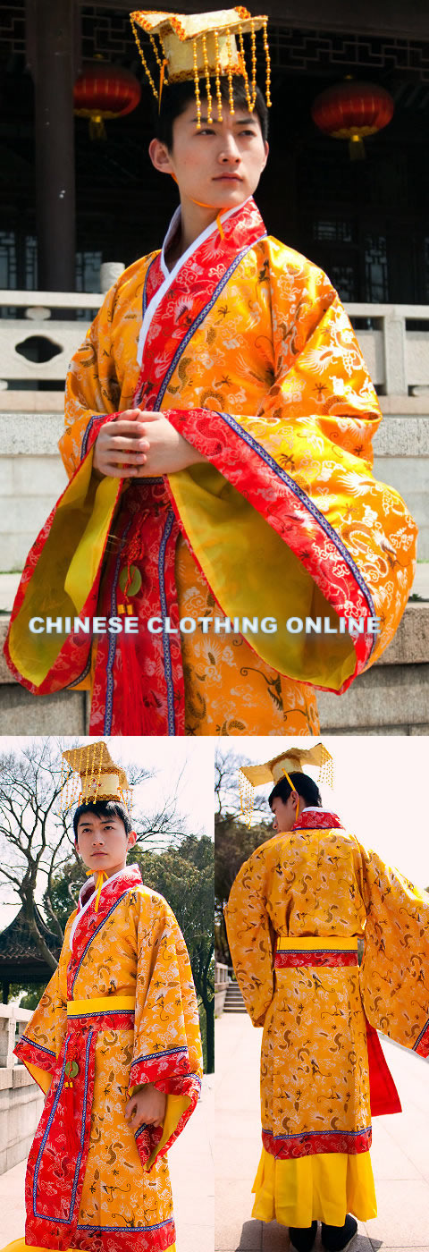 Han Emperor Dress w/ Crown (RM)