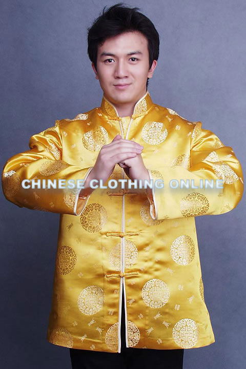Mandarin Jacquard Jacket (CM)