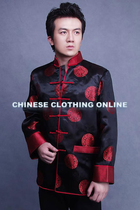 Mandarin Jacquard Jacket (CM)