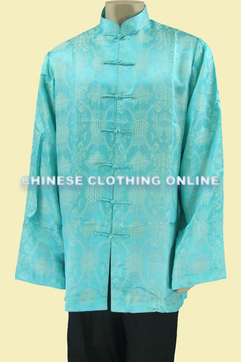 Mandarin Jacquard Jacket (CM)