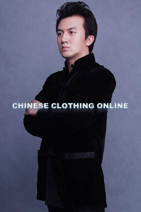 Mandarin Velvet Shirt/Jacket (CM)