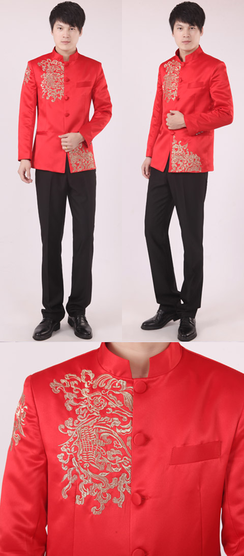 Modernised Embroidery Mao Suit (RM)