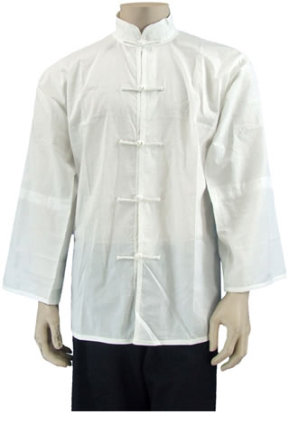 Mandarin Collar Cotton Long-sleeve Underwear (CM)