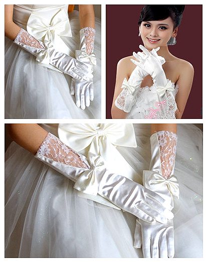 Women Gloves (White)