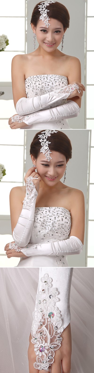 Women Lace Gloves