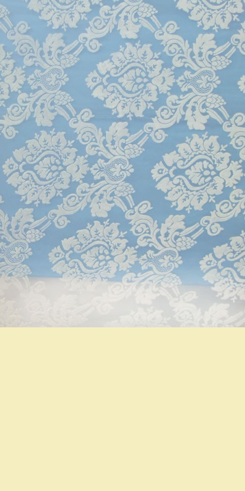 Fabric - See-through Embroidery Velvet Gauze (White)