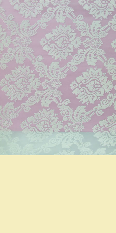 Fabric - See-through Embroidery Velvet Gauze (White)
