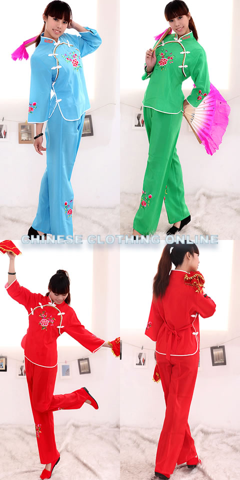Chinese Ethnic Dancing Costume - Han Zu
