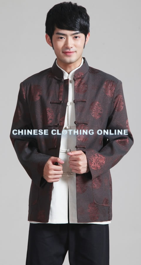 Mandarin Brocade Fabric Jacket (RM)