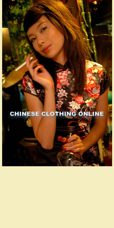 Cup-sleeve Mid-length Cheongsam (CM)