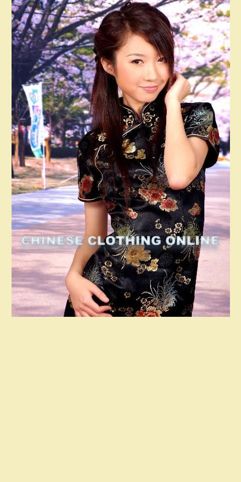 Short-sleeve Long-length Cheongsam (CM)