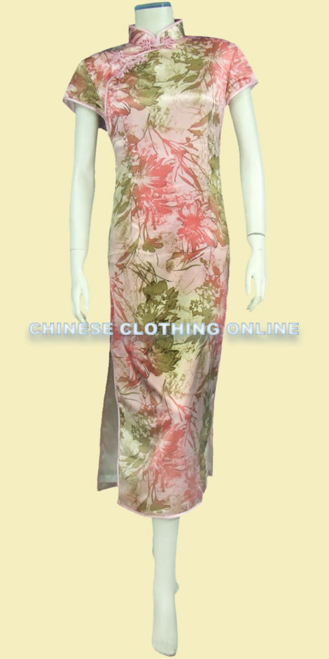 Fabric - Floral Imitation Silk