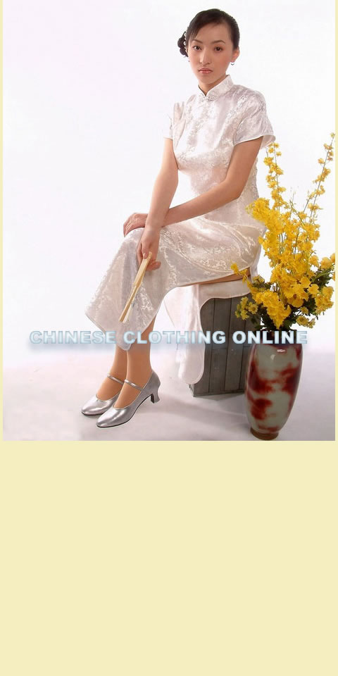 Short-sleeve Long-length Cheongsam (CM)