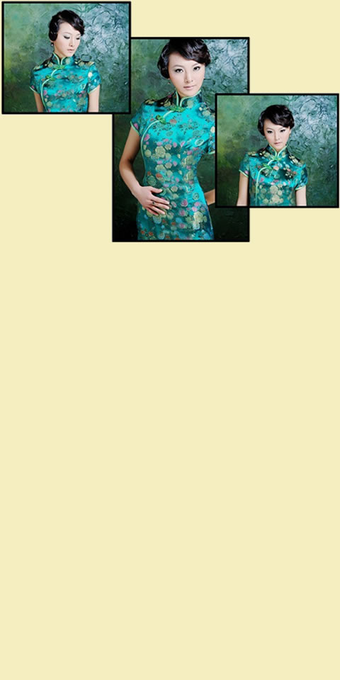 Short-sleeve Long-length Cheongsam (CM)
