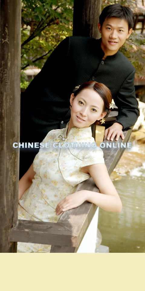 Short-sleeve Long-length Cheongsam (CM)