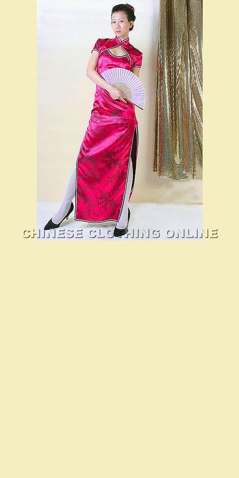 Short-sleeve Long-length Cheongsam (CM)