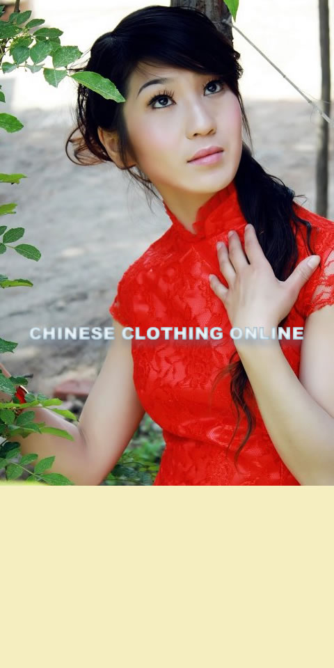 Cup-sleeve Long-length Cheongsam (CM)