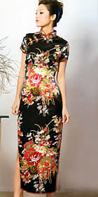 Short-sleeve Long-length Cheongsam (CM)
