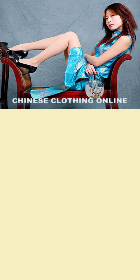 Sleeveless Long-length Cheongsam (CM)